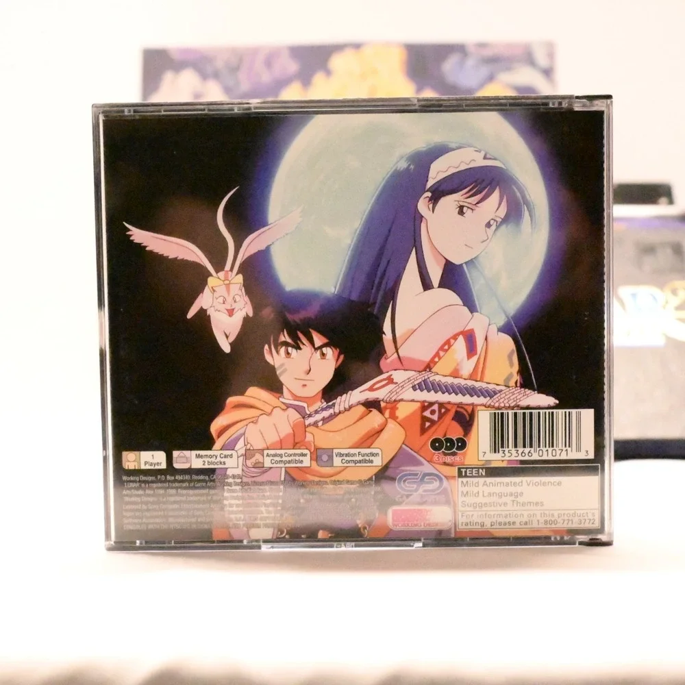 Lunar 2 Eternal Blue Complete Collector's Edition PS1 Box Set